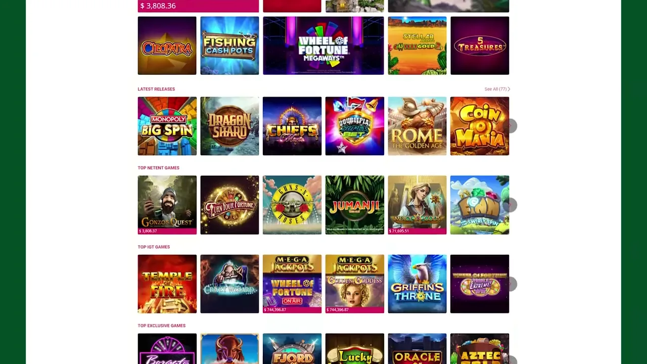 Panel de una retirada por PayPal aprobada en un casino online