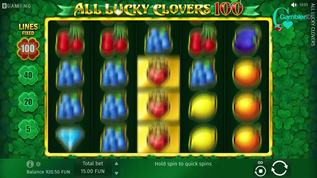 All Lucky Clovers 100