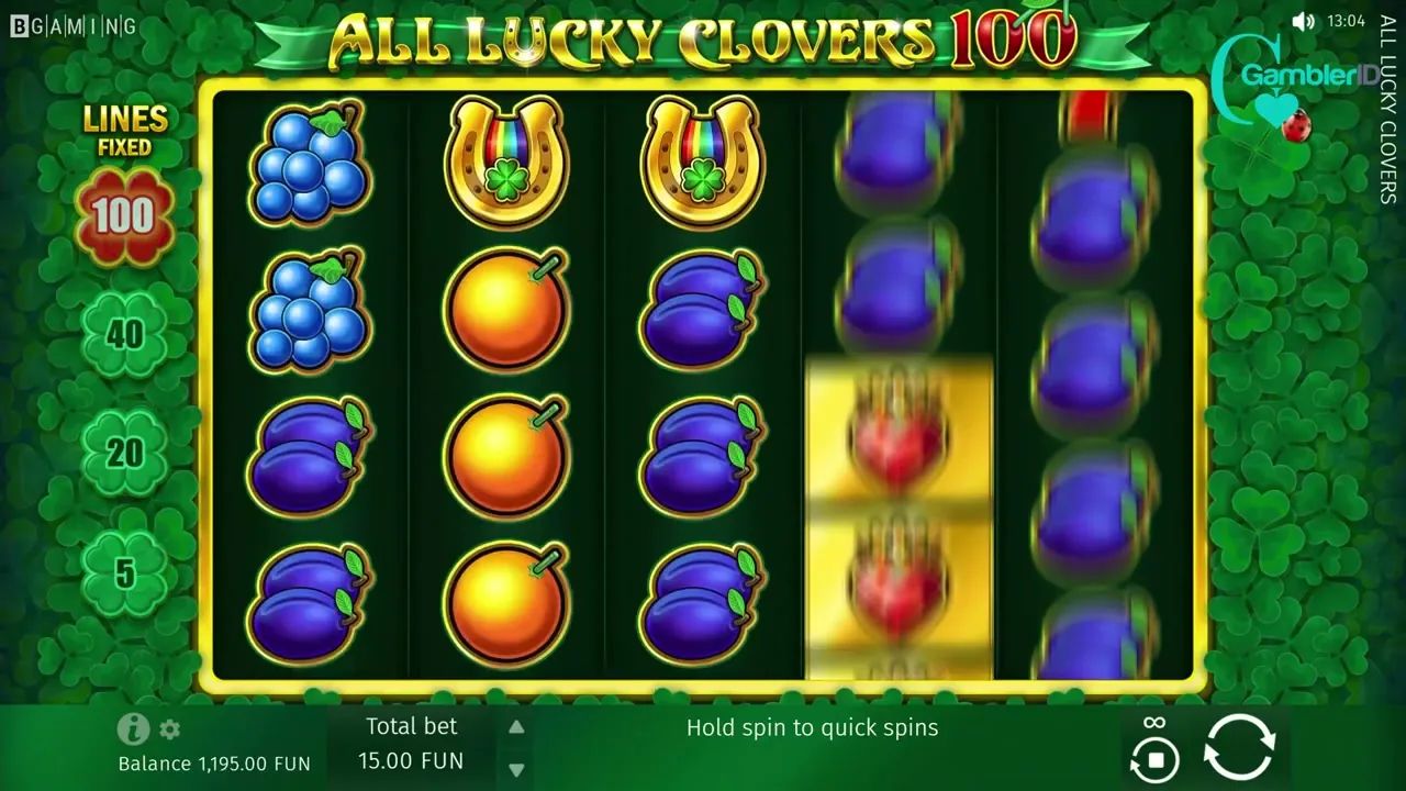 All Lucky Clovers 100