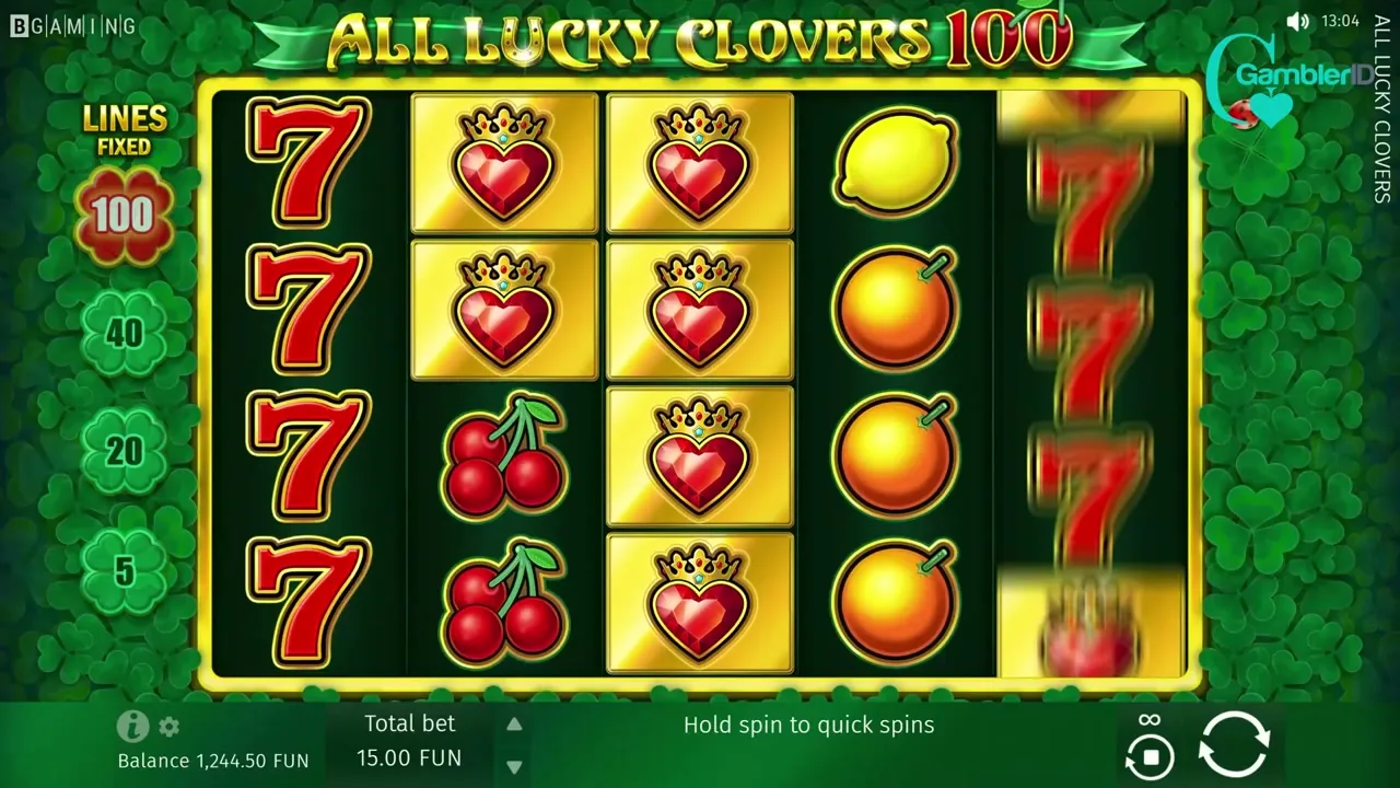 All Lucky Clovers 100
