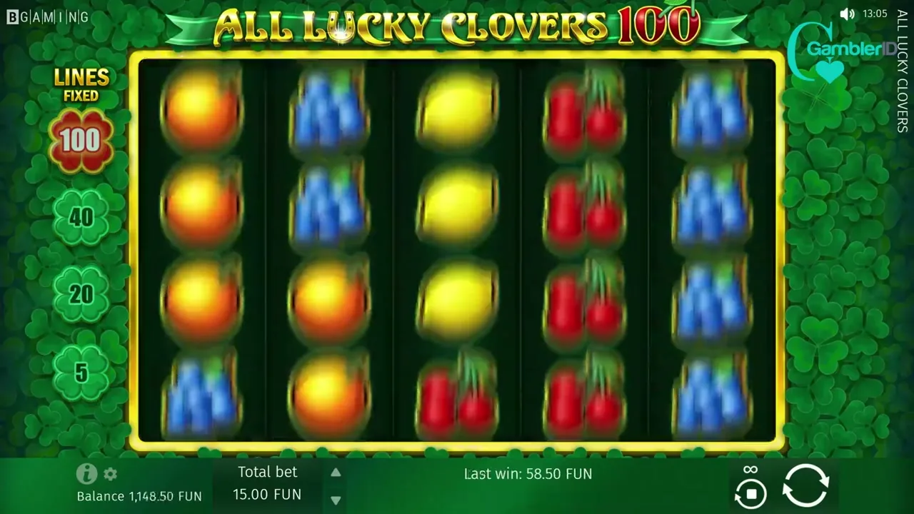 All Lucky Clovers 100