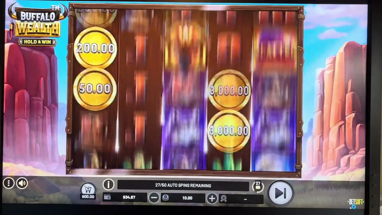 Buffalo's Wealth Win Spins