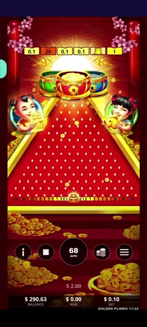 Golden Plinko