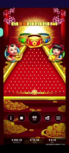 Golden Plinko