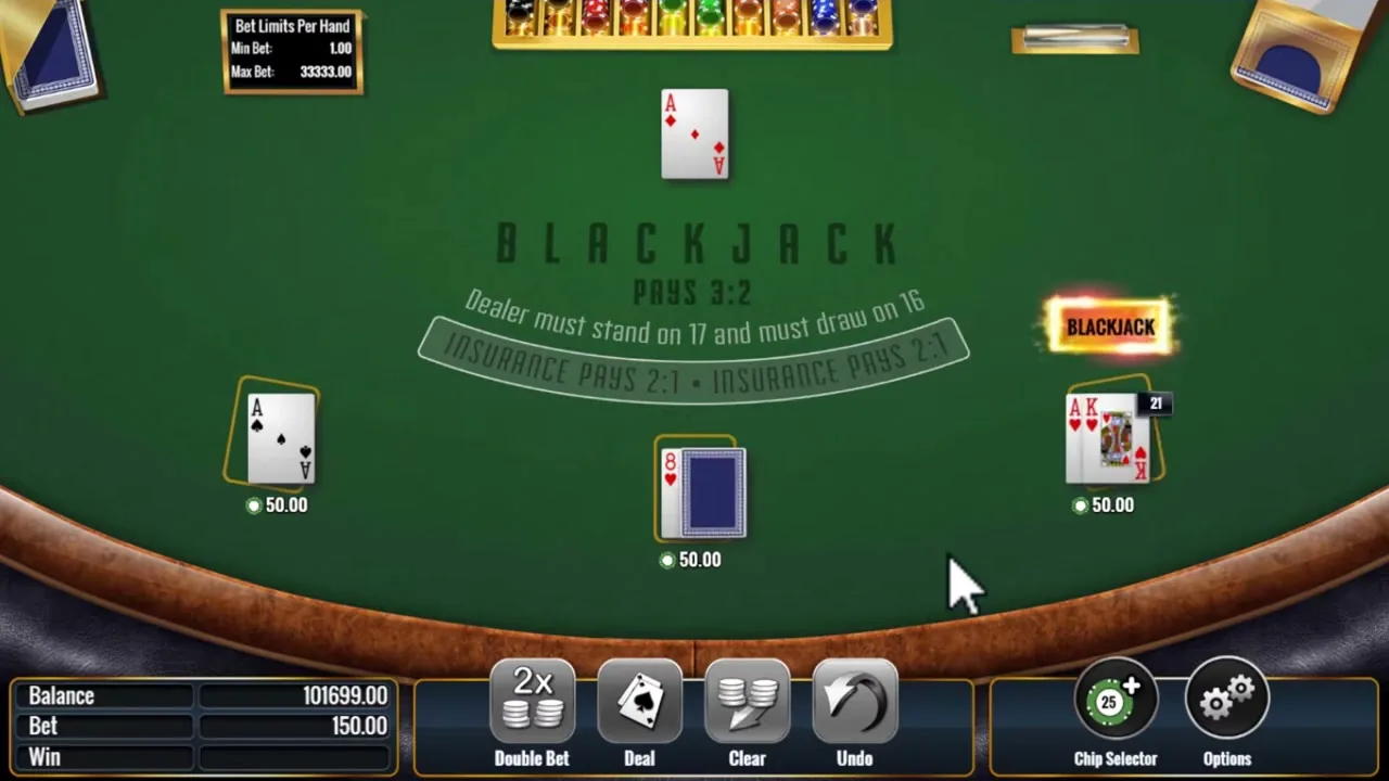 Surrender Multihand Blackjack
