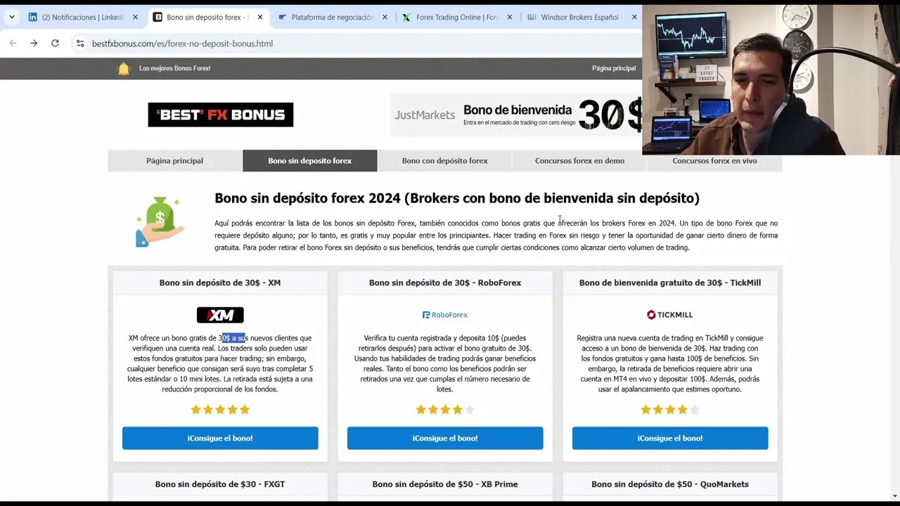 bono sin deposito